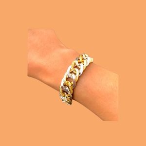 Unbranded Beautiful Woman Miami Twisted Cuban Bracelet